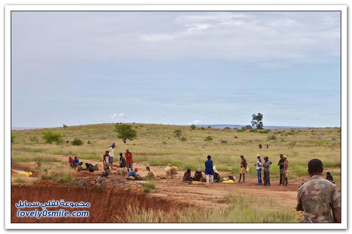 البحث عن الياقوت في مدغشقر