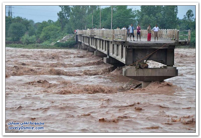 فيضانات في الهند وباكستان