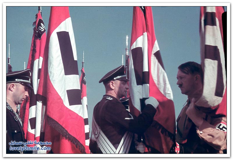 الحياة في ألمانيا أيام هتلر بالألوان