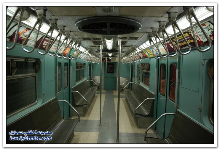 مقاعد مترو الأنفاق حول العالم