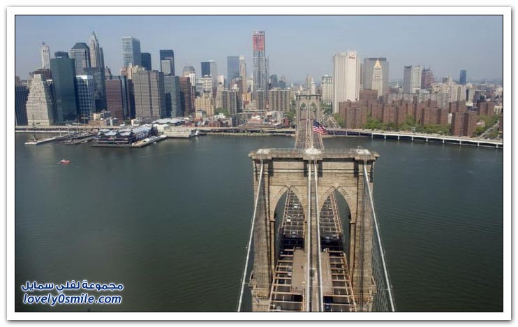 منظر من الأعلى لمدينة نيويورك