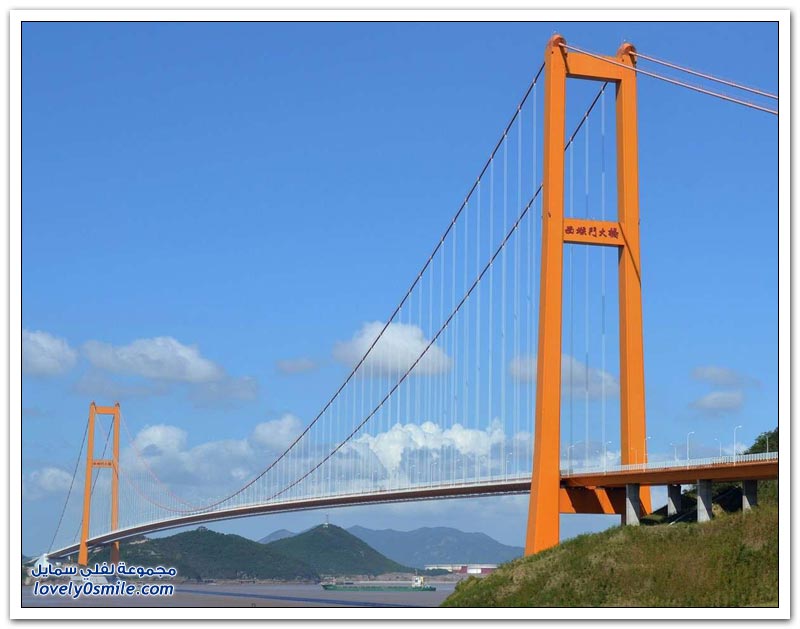أطول الجسور المعلقة في العالم