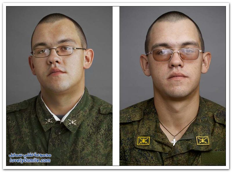 صور لجنود روس قبل وبعد دخولهم الجيش