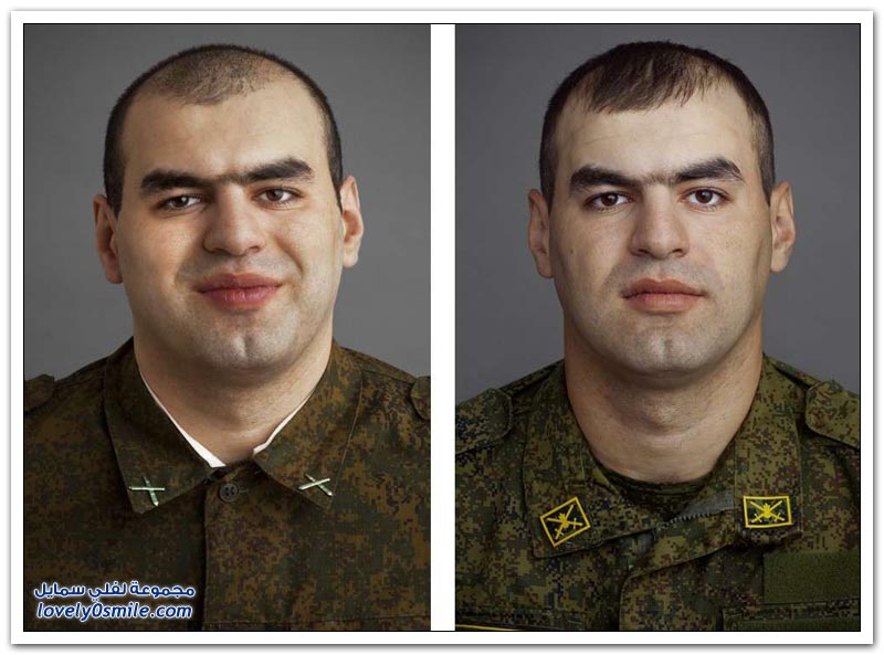 صور لجنود روس قبل وبعد دخولهم الجيش