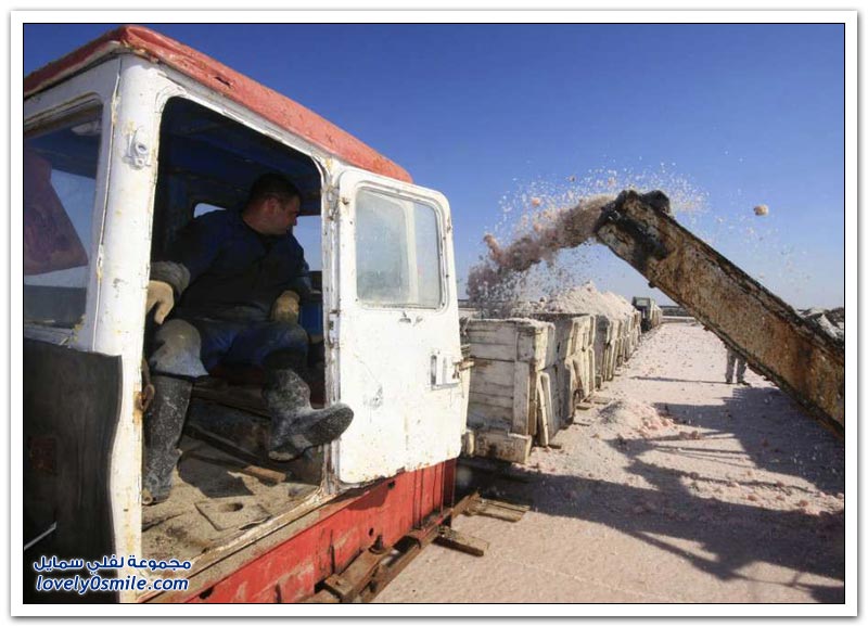 استخراج الملح في شبه جزيرة القرم