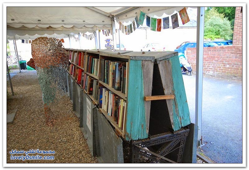 أكبر سوق للكتب القديمة تقام في مقاطعة ويلز