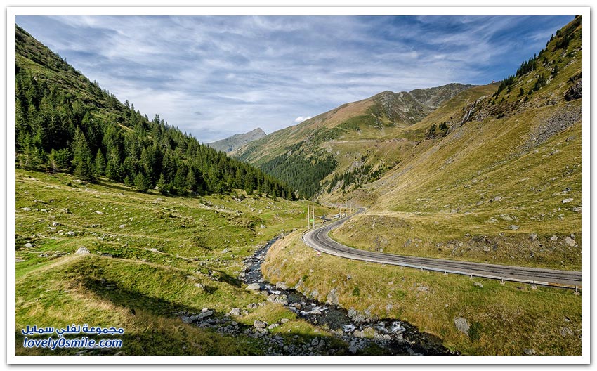 طريق ترانسفاغراشان واحدة من الطرق الأكثر جمالاً في أوروبا