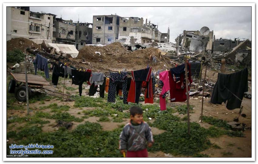 غزة ما زالت في أطلالها