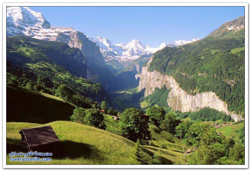 وادي وتيربرونين في سويسرا