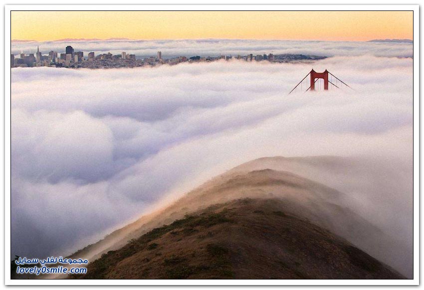 جولدن جيت الجسر الأكثر تصويراً في العالم