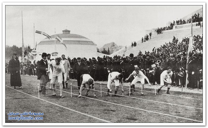 ملعب أول أولمبياد معاصر في أثينا باليونان 1896م