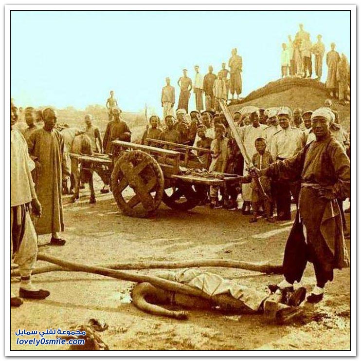 صور صادمة لطُرُق التعذيب والإعدام في الصين في القرن التاسع عشر