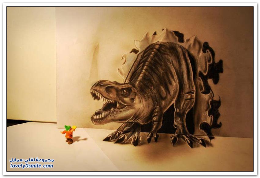 رسومات مذهلة ثلاثية الأبعاد