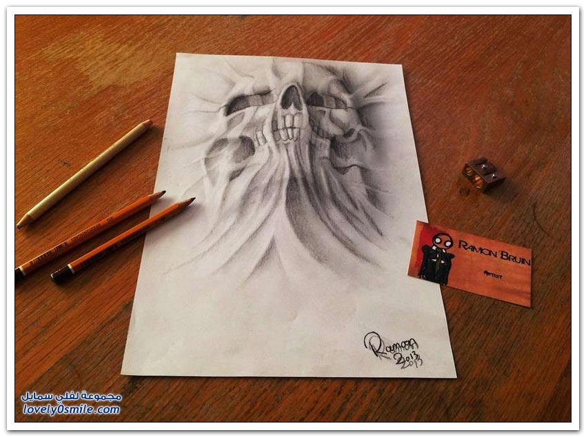 رسومات مذهلة ثلاثية الأبعاد
