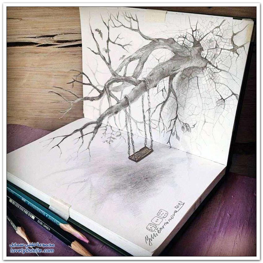 رسومات مذهلة ثلاثية الأبعاد