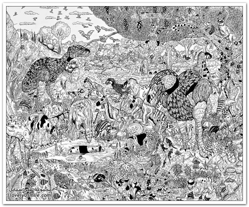 طفل عمره 11 عاما يرسم رسومات تفصيلية مذهلة