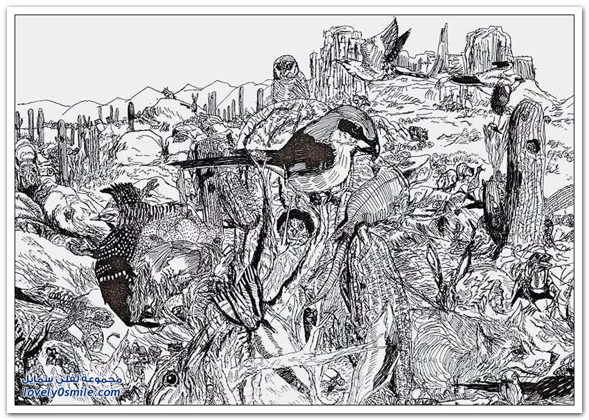طفل عمره 11 عاما يرسم رسومات تفصيلية مذهلة