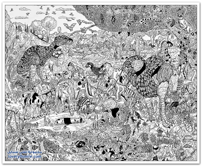 طفل عمره 11 عاما يرسم رسومات تفصيلية مذهلة