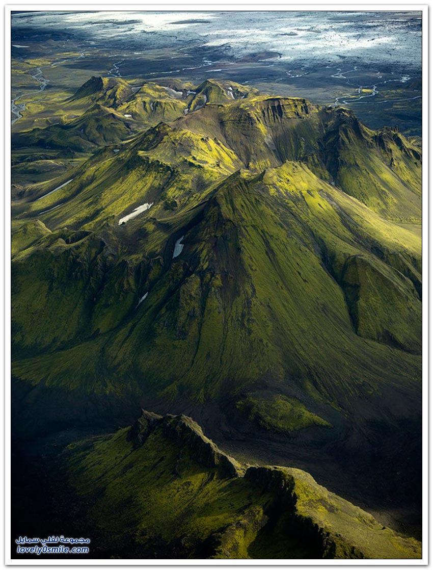 جولة على المناظر الطبيعية في أيسلندا