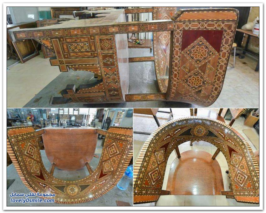 مصنع لجمع الفسيفساء في الأردن