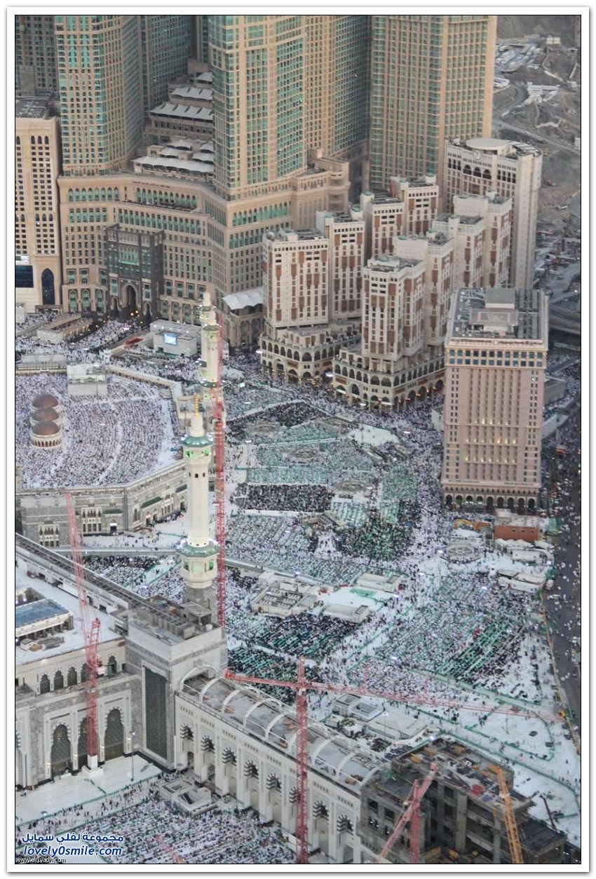 الحرم المكي ليلة السابع والعشرين من رمضان لعام 1436 هـ