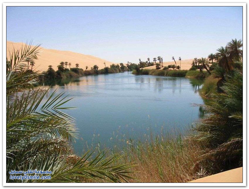 واحات أوباري لوحات رائعة بالصحراء الليبية