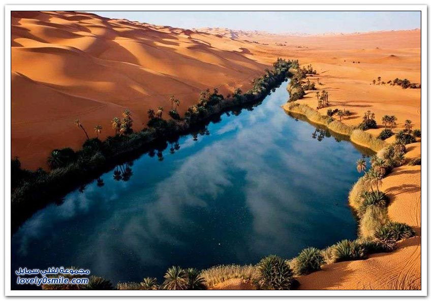 واحات أوباري لوحات رائعة بالصحراء الليبية