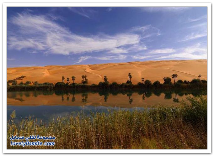 واحات أوباري لوحات رائعة بالصحراء الليبية