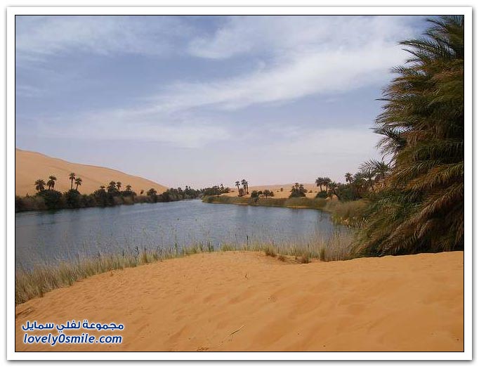 واحات أوباري لوحات رائعة بالصحراء الليبية