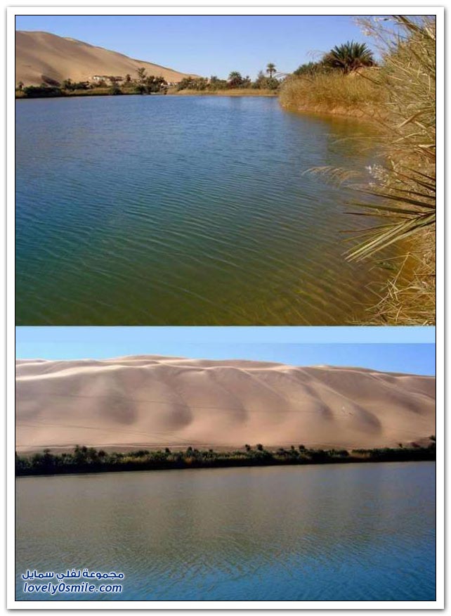 واحات أوباري لوحات رائعة بالصحراء الليبية
