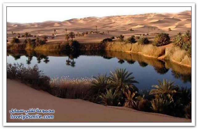 واحات أوباري لوحات رائعة بالصحراء الليبية