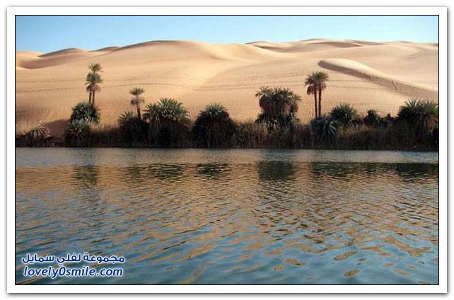 واحات أوباري لوحات رائعة بالصحراء الليبية