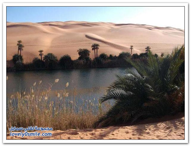 واحات أوباري لوحات رائعة بالصحراء الليبية