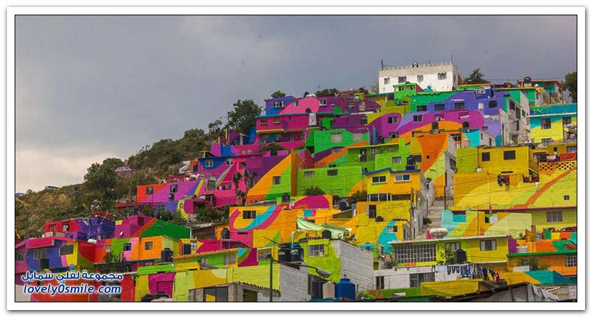 الحكومة المكسيكية تطلب من فناني الشوارع طلاء 200 منزل في إحدى البلدات