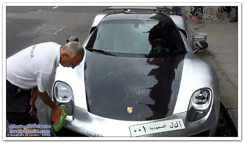 سيارة ملياردير سعودي تعطل مرور لندن
