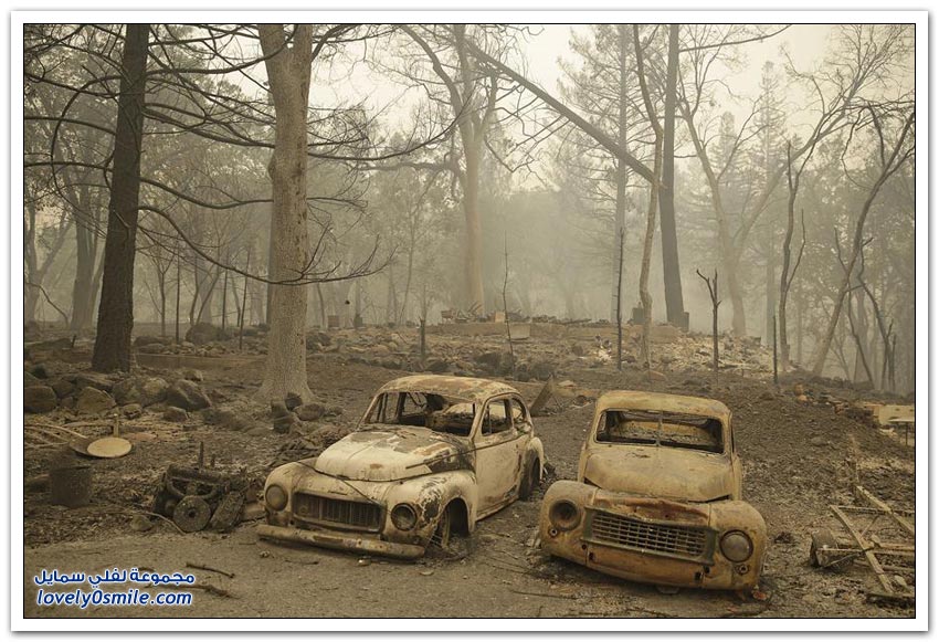 حرائق غابات كاليفورنيا 2015م