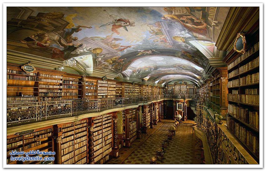 المكتبات الأكثر جمالاً في جمهورية التشيك
