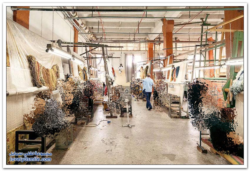 مصنع سجاد يدوي في أرمينيا