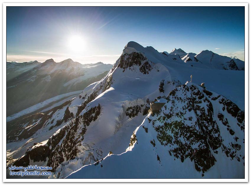 مناظر خلابة من الجبال السويسرية