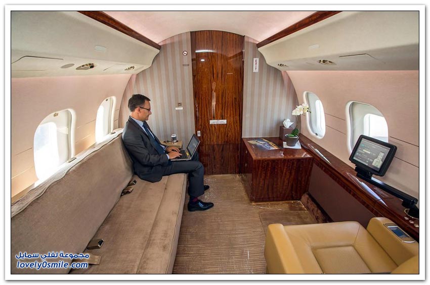 طائرات رجال الأعمال والمشاهير