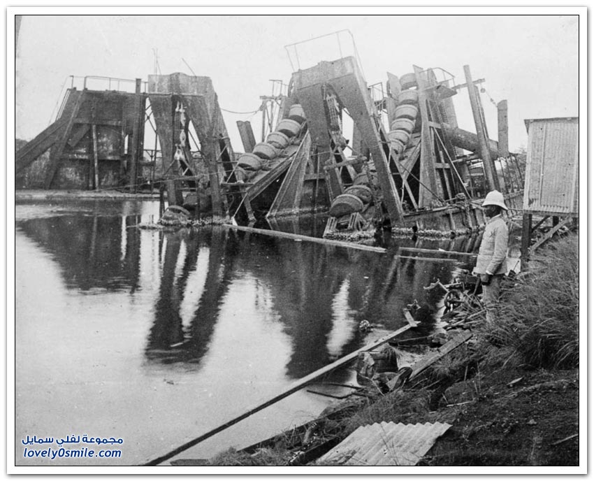 صور نادرة لبناء قناة بنما 1881-1914م