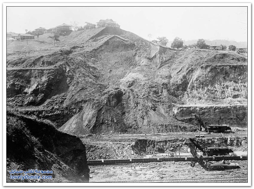 صور نادرة لبناء قناة بنما 1881-1914م
