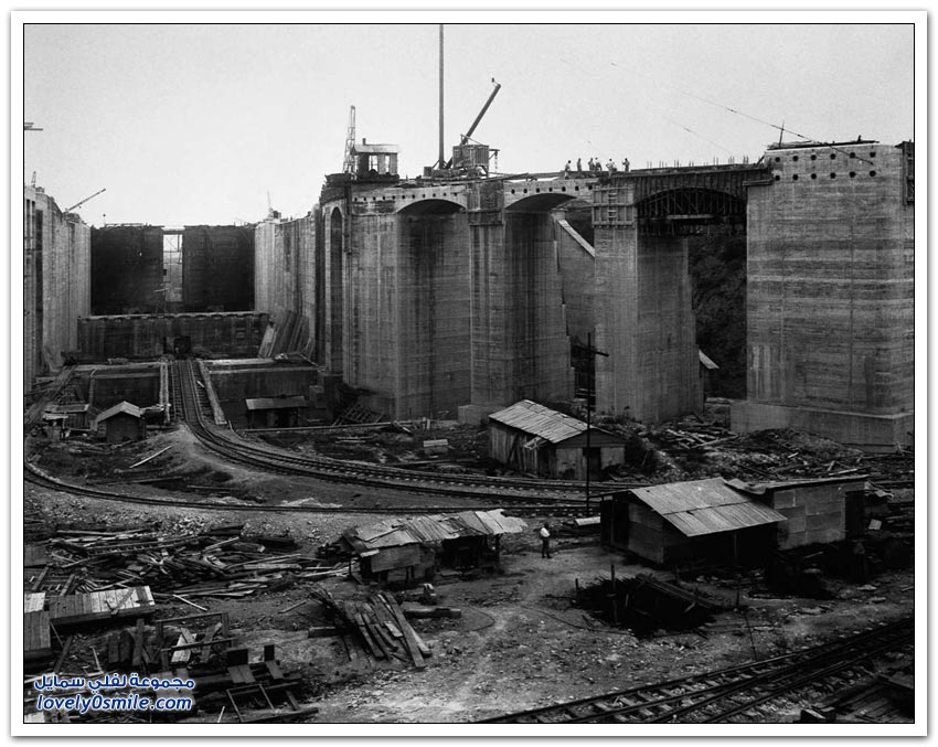 صور نادرة لبناء قناة بنما 1881-1914م