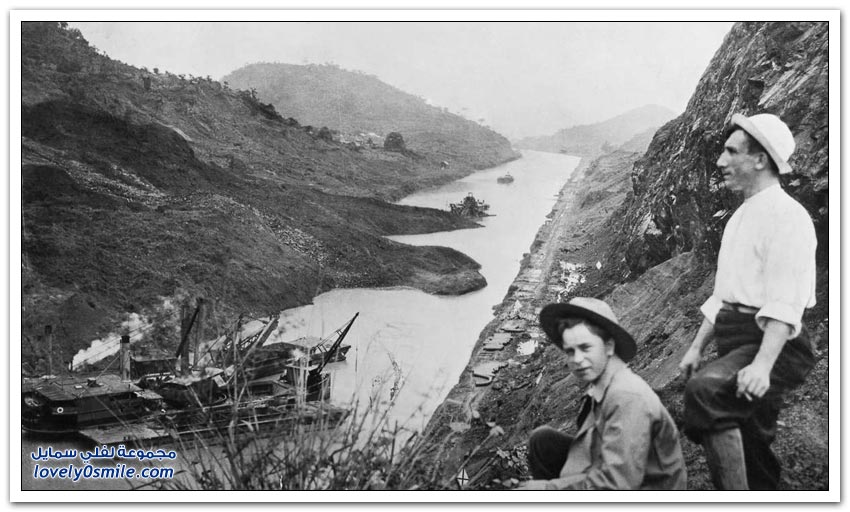 صور نادرة لبناء قناة بنما 1881-1914م