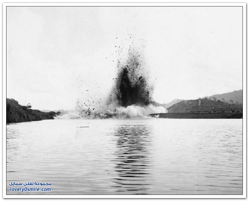 صور نادرة لبناء قناة بنما 1881-1914م