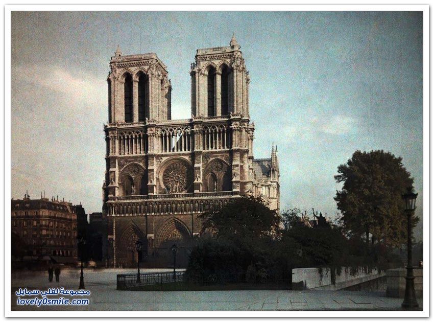 صور لمدينة باريس عام 1923م