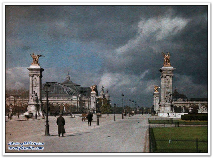 صور لمدينة باريس عام 1923م