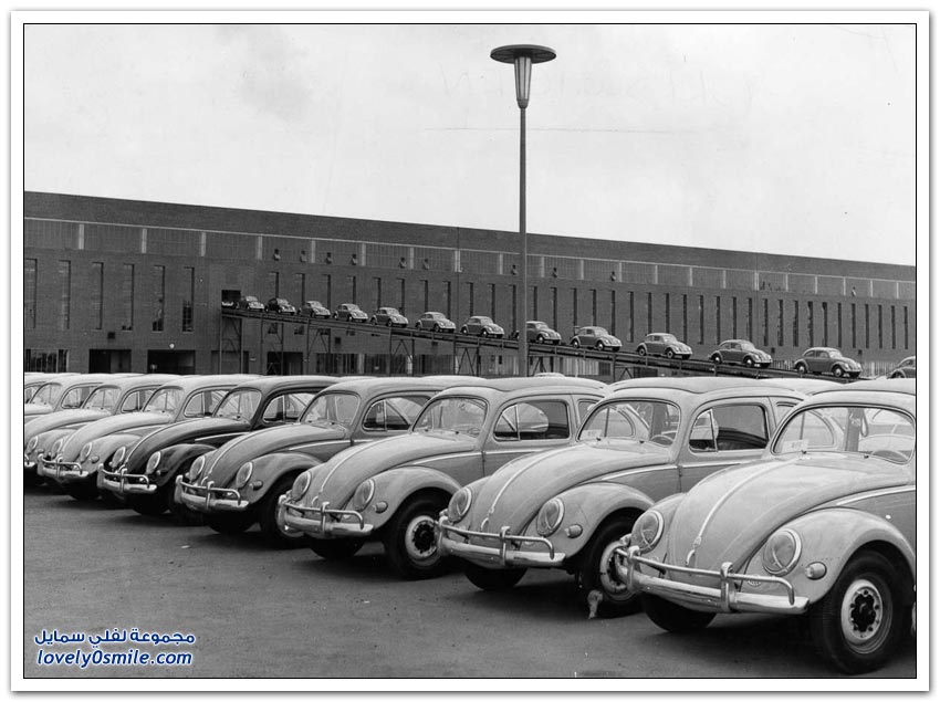 إنتاج سيارة فولكس واجن عام 1945-1960م