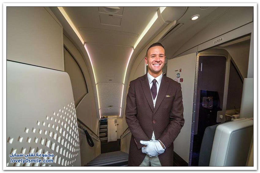 طائرة إيرباص A380 لطيران الاتحاد