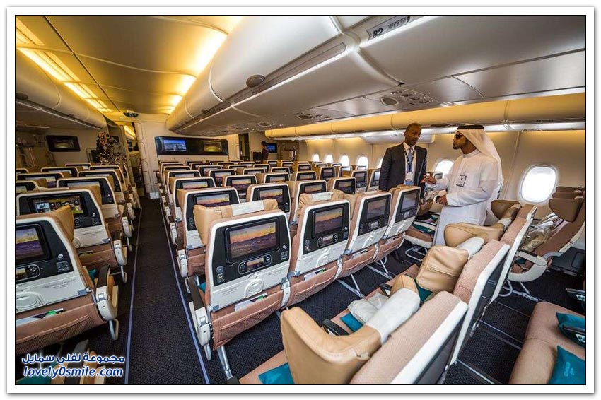 طائرة إيرباص A380 لطيران الاتحاد